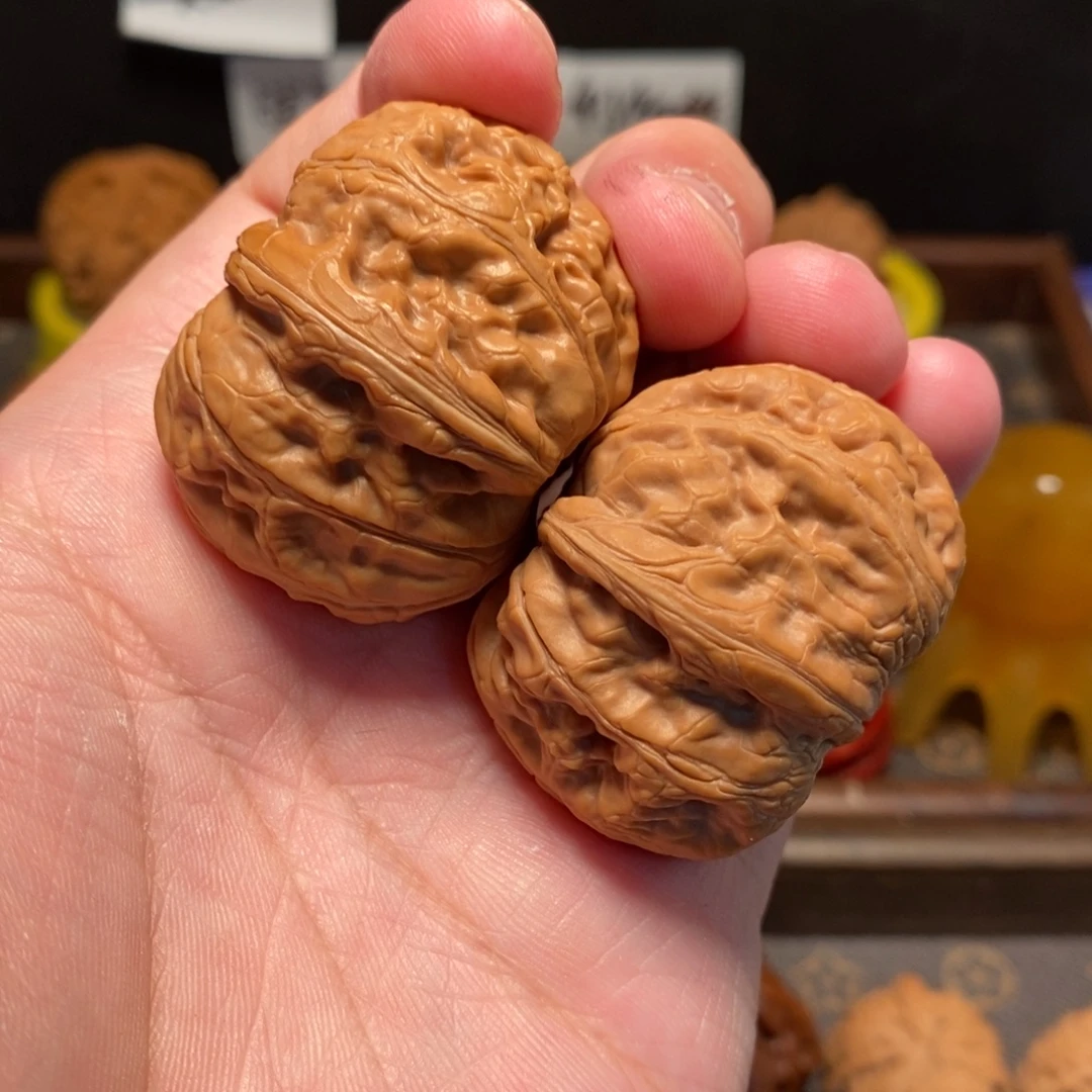 文玩核桃吊坠元宝42尺22