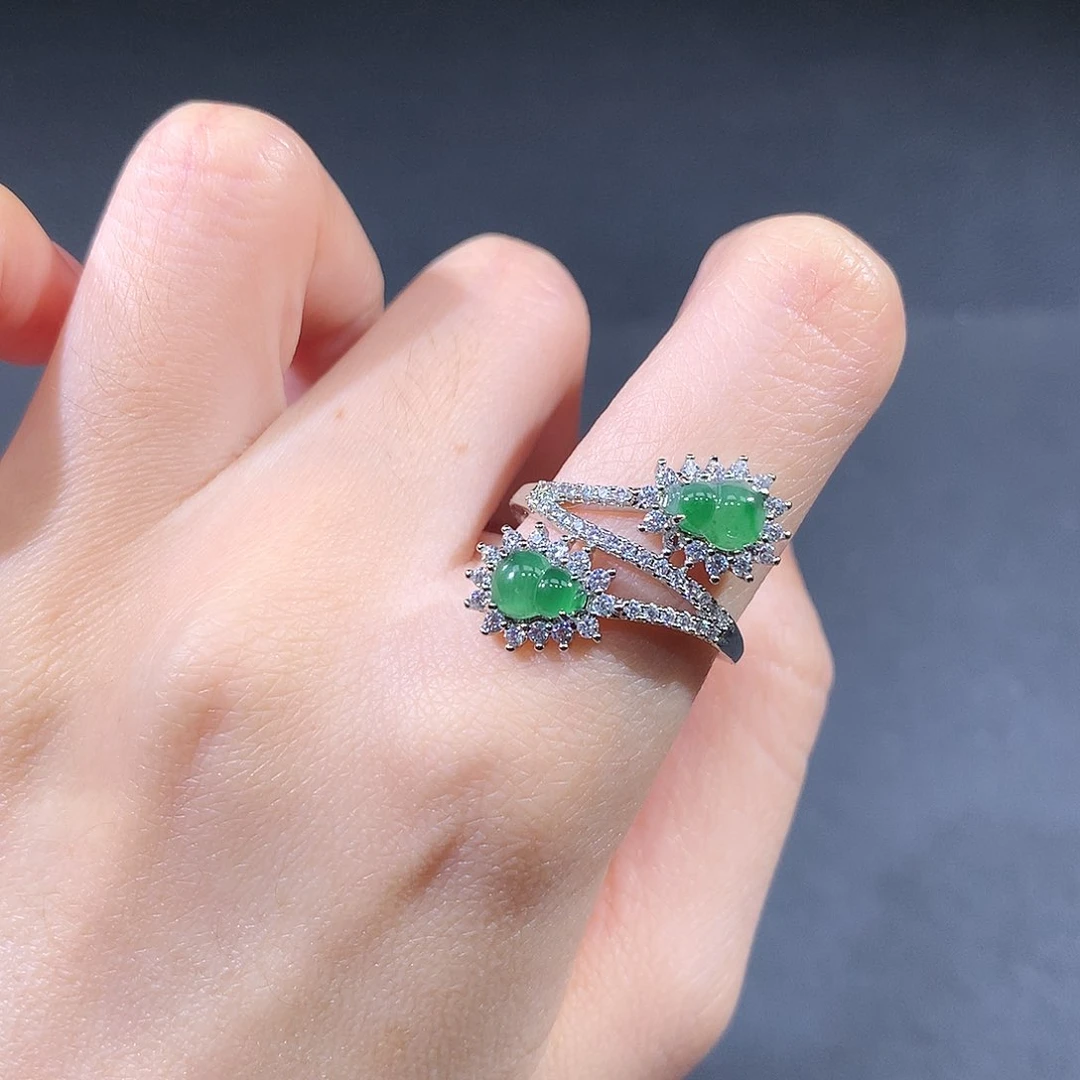 未镶嵌戒指翡翠翡翠