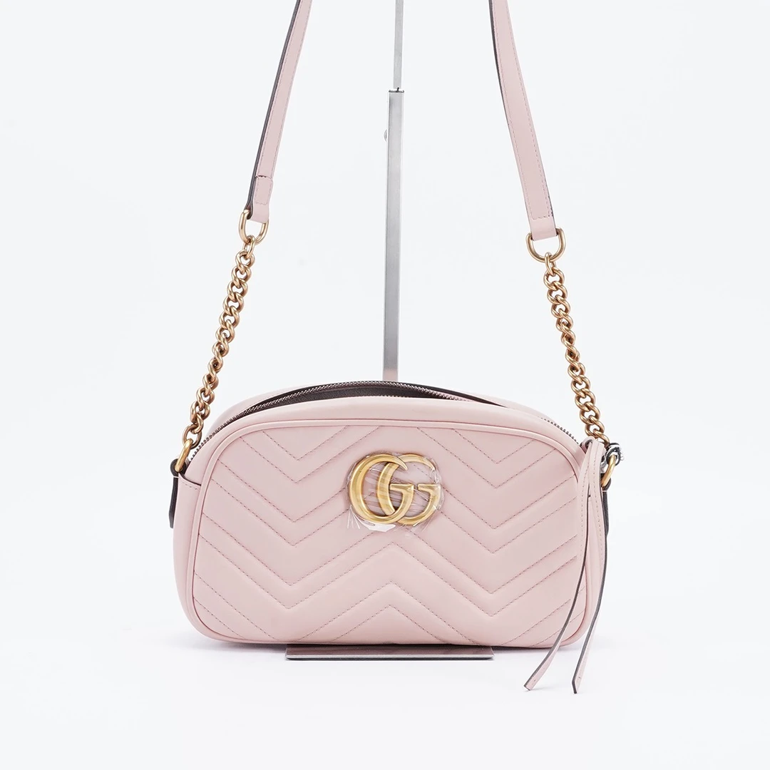 95新 GUCCI/古驰 【白菜】马蒙相机包中号/BG22005426