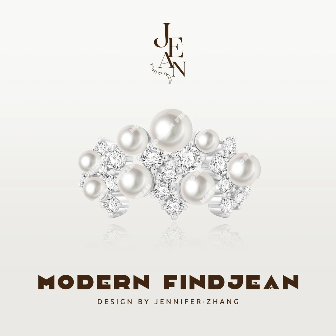 铜合金戒指 Regalcore Vibe【纱嫁 冠冕】 法式优雅气质唯美璀璨