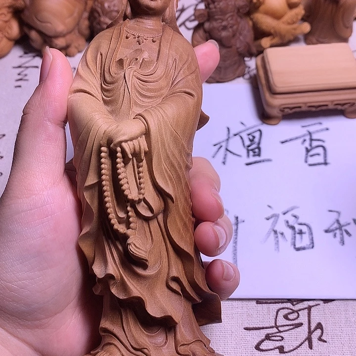 『***人檀香木大念珠关姐姐