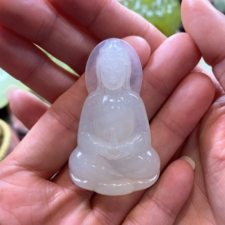 蛇纹石玉未镶嵌挂件