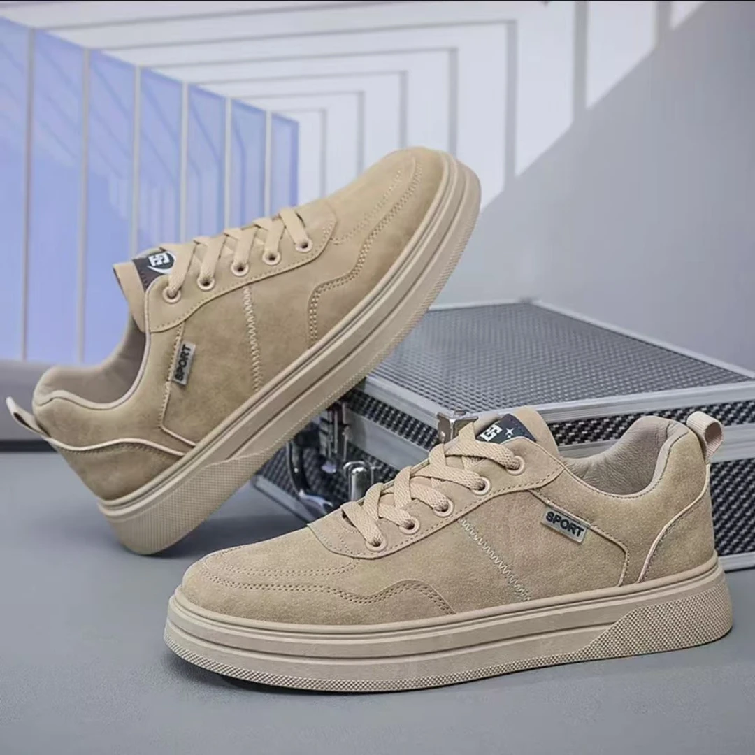 男士2025新款防滑耐磨潮流百搭运动休闲板鞋