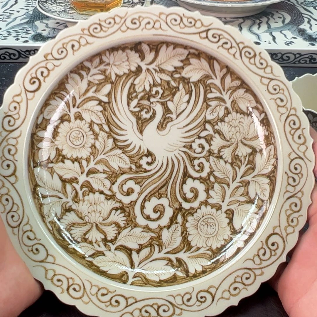 陶景德镇手工手绘陶瓷