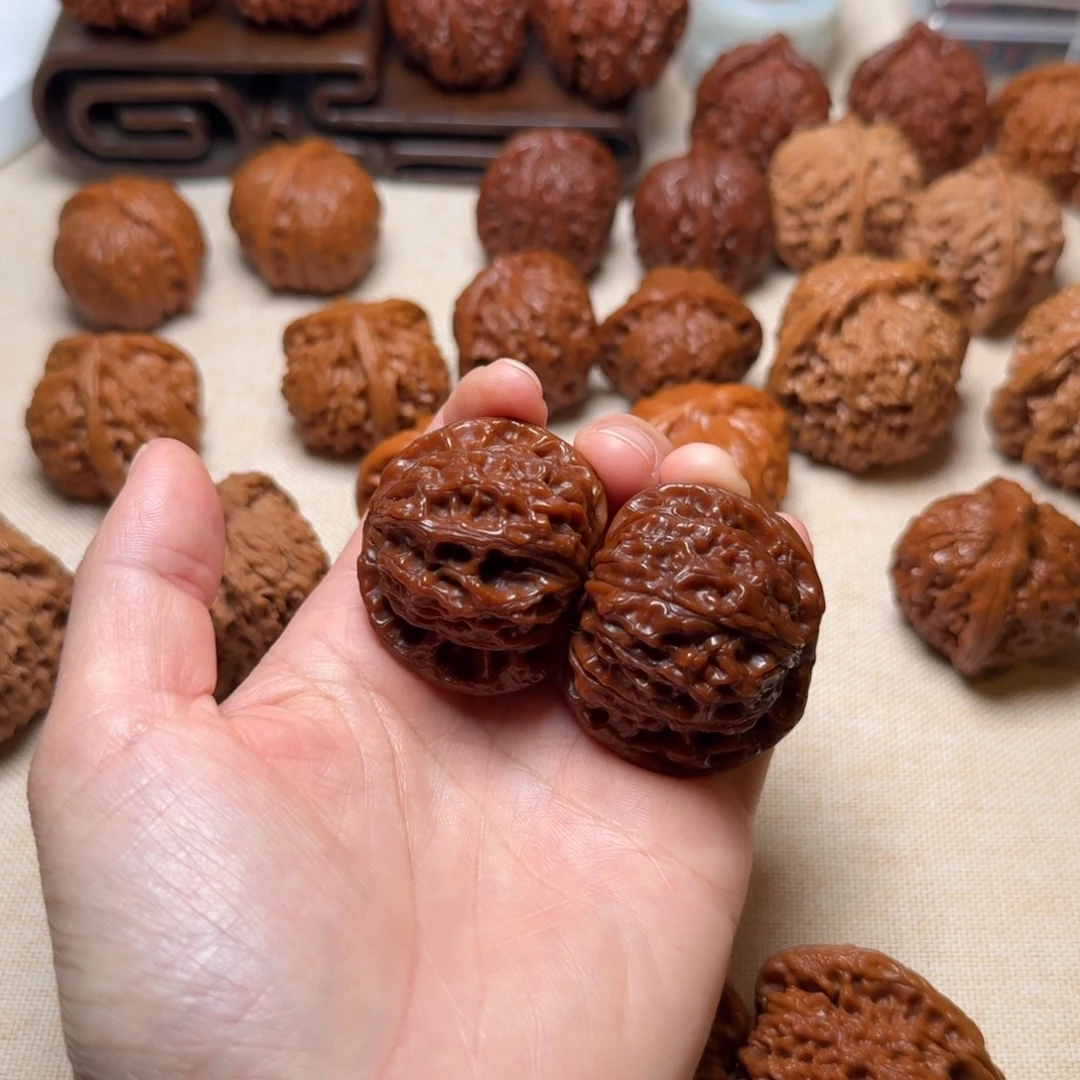 3****文玩核桃吊坠39尺寸全品玄武狮子头