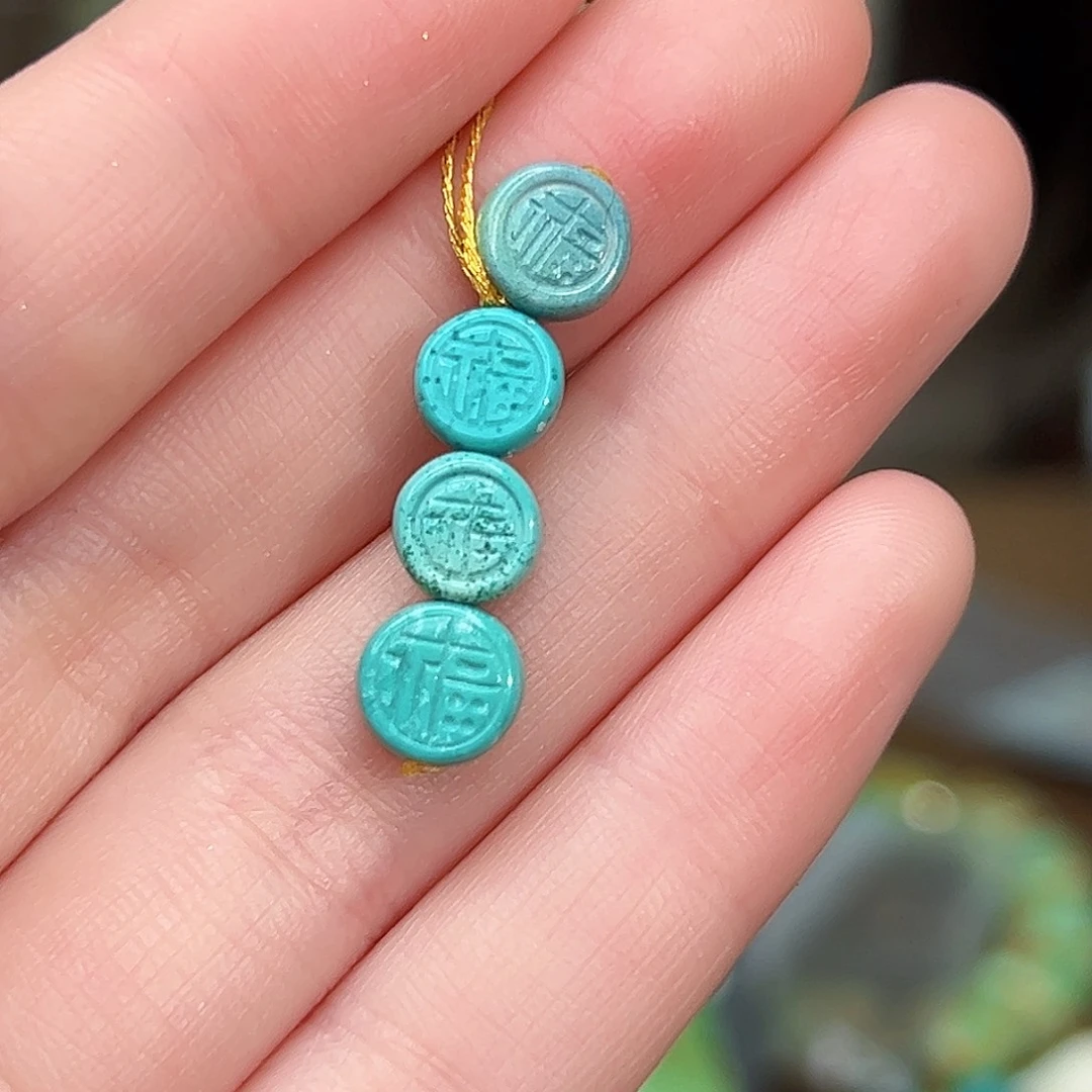 绿松石珠宝奇石未镶嵌