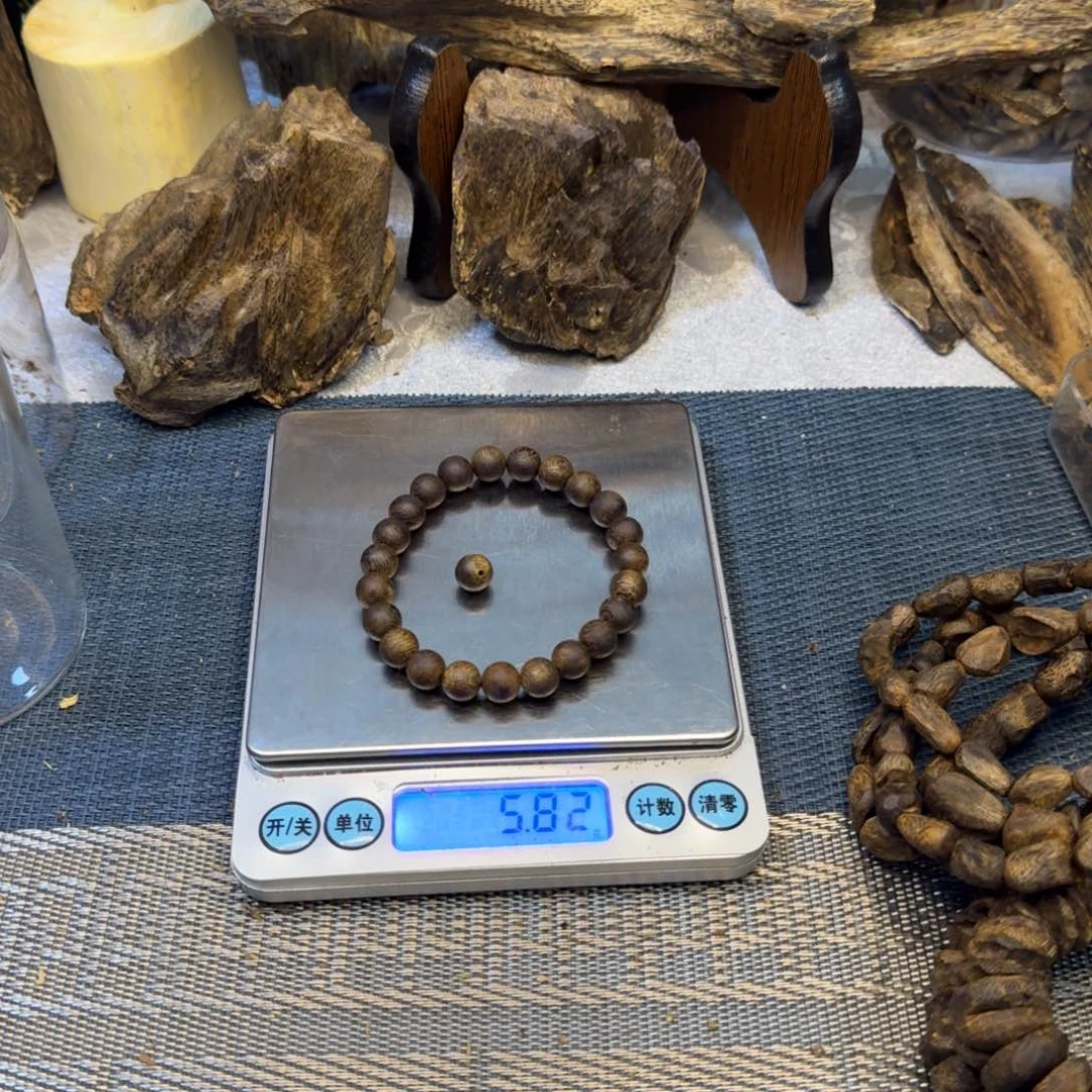 香榧木?****棋楠手串5.5克