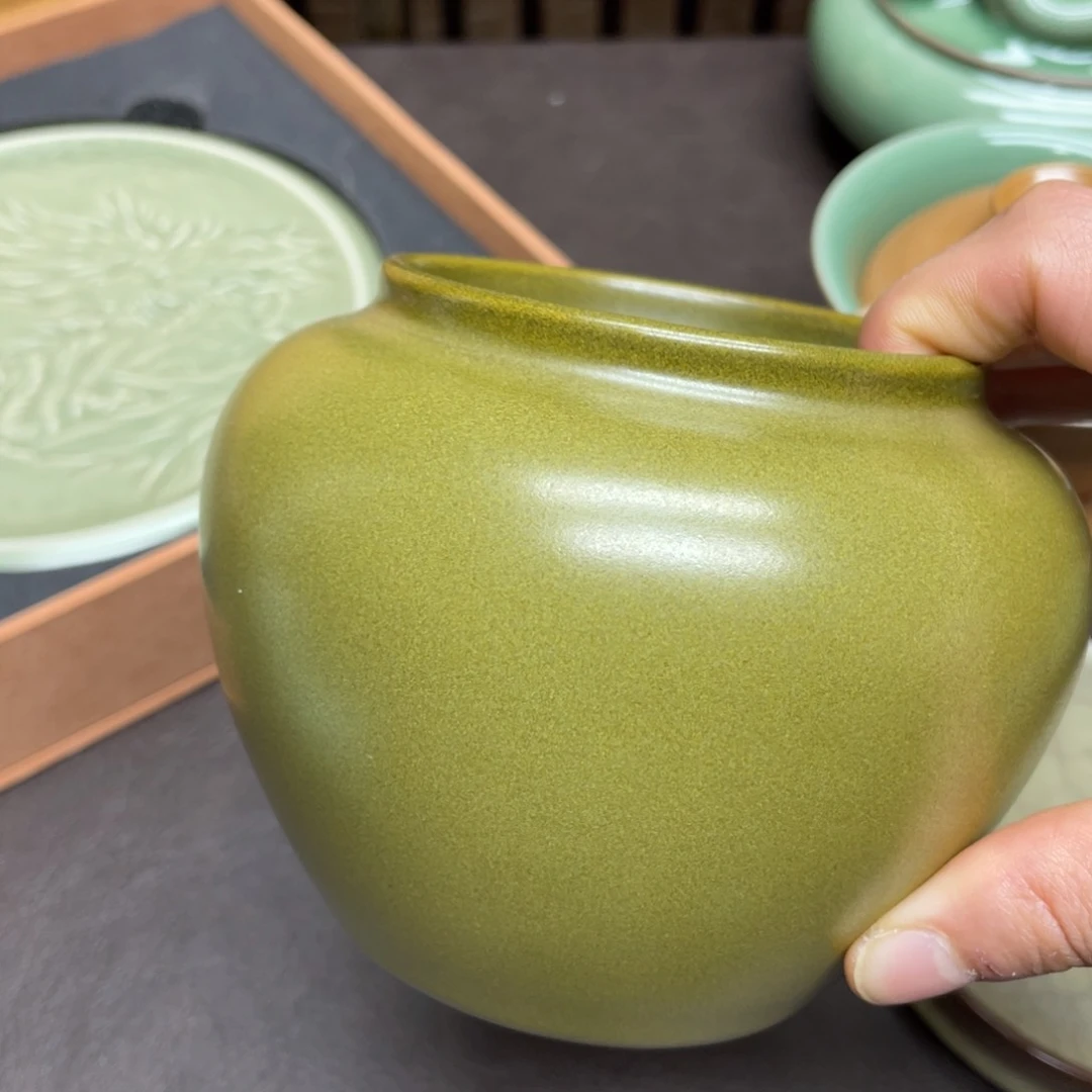 福利青瓷茶具杯子微瑕