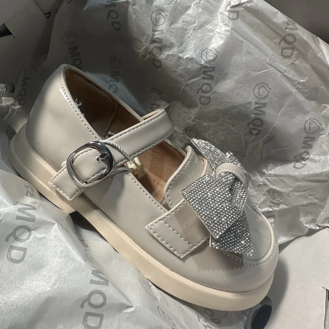 【26-37码】儿童时尚百搭休闲软底防滑舒适春秋简约公主鞋 C009