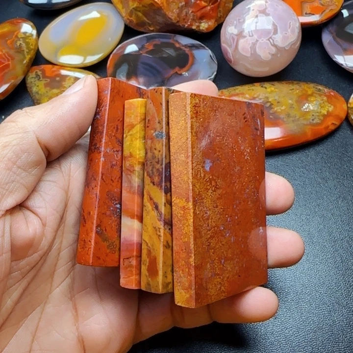 五***立玛瑙/玉髓首饰未镶嵌