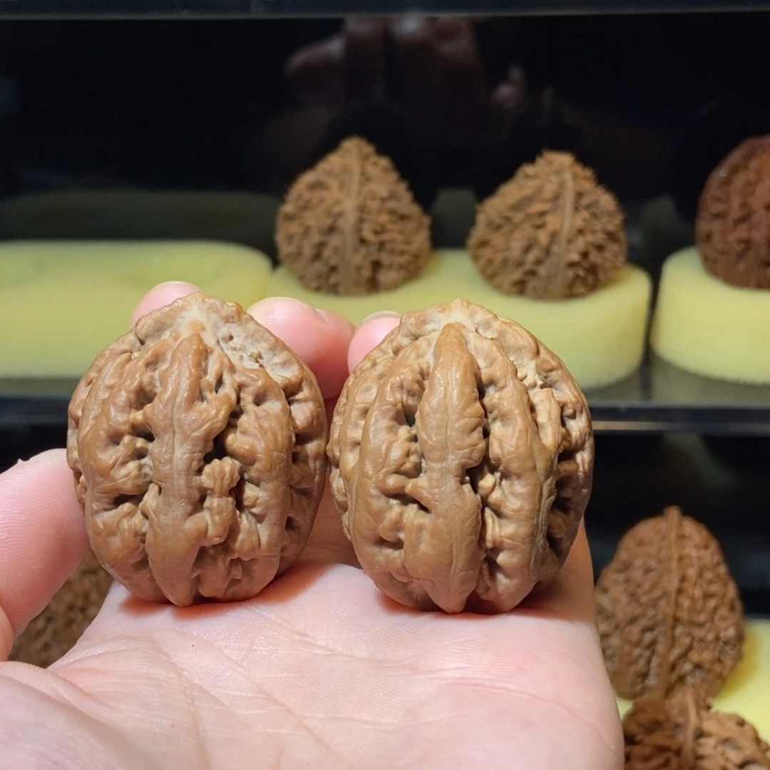 菩***提把件文玩核桃龙王