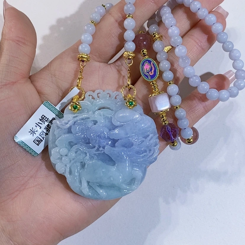 【闪购商品】翡翠未镶嵌颈饰吊坠