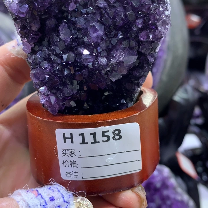 紫晶1未镶嵌1158紫水晶