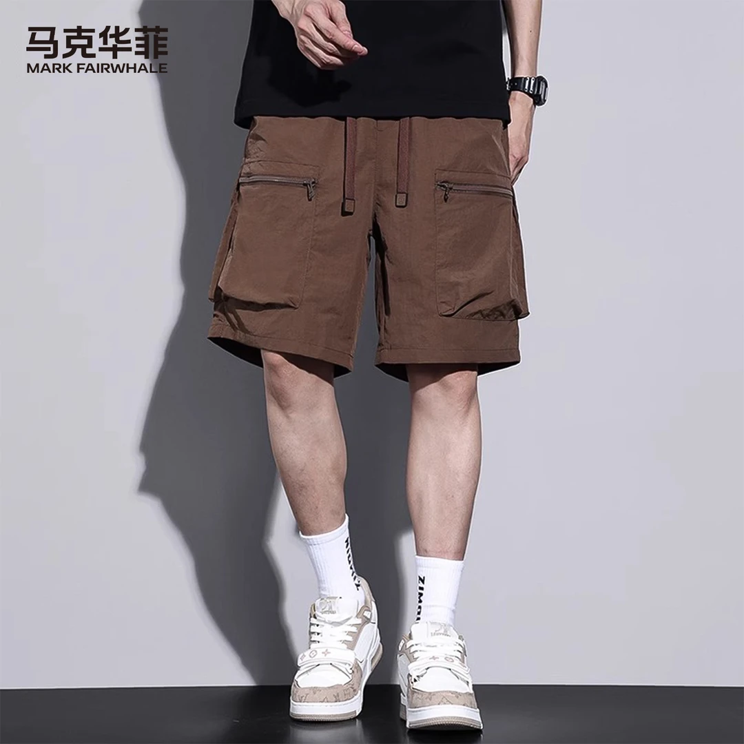 【工装系列】马克华菲夏季轻薄工装风短裤宽松休闲男士五分裤