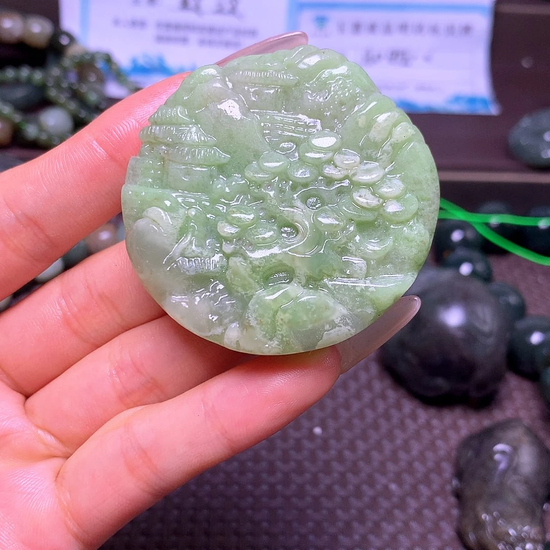 颈饰未镶嵌和田玉
