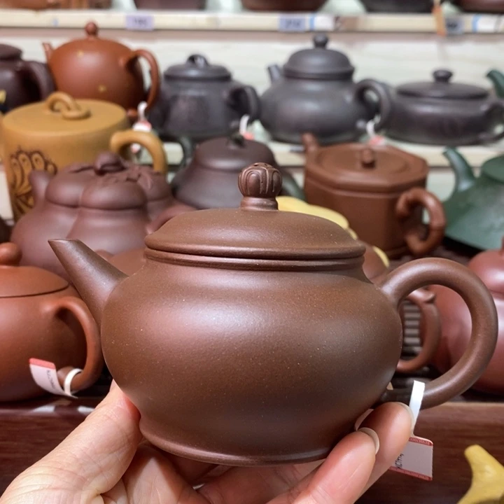 茶壶紫砂微瑕处理一把