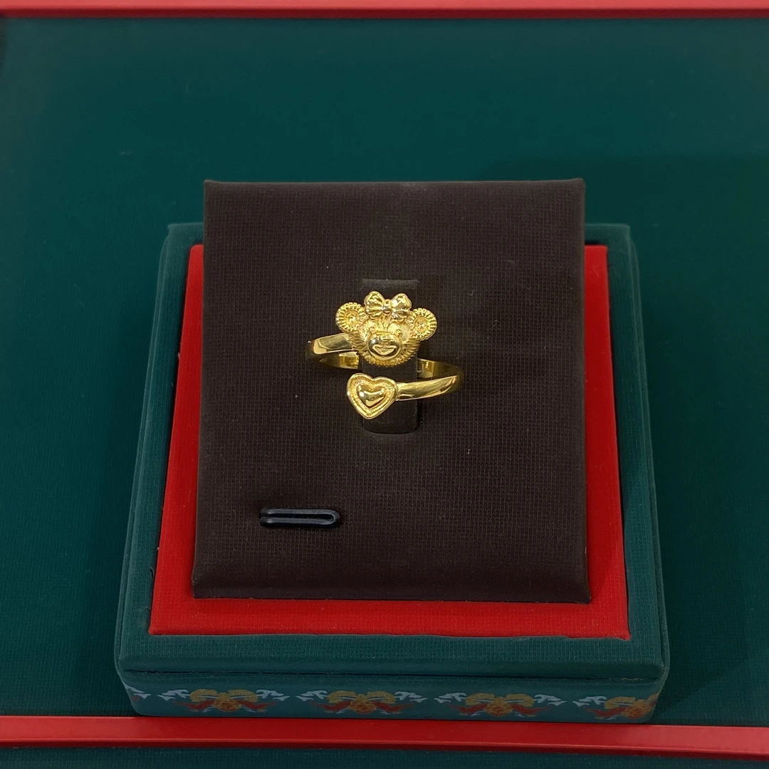 雪莉玫戒指开口可调节B215