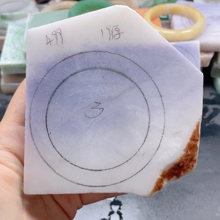 婼***曦石英质玉手镯未镶嵌定制