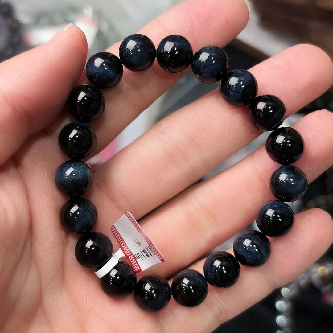 未镶嵌手串水晶蓝虎眼卡10