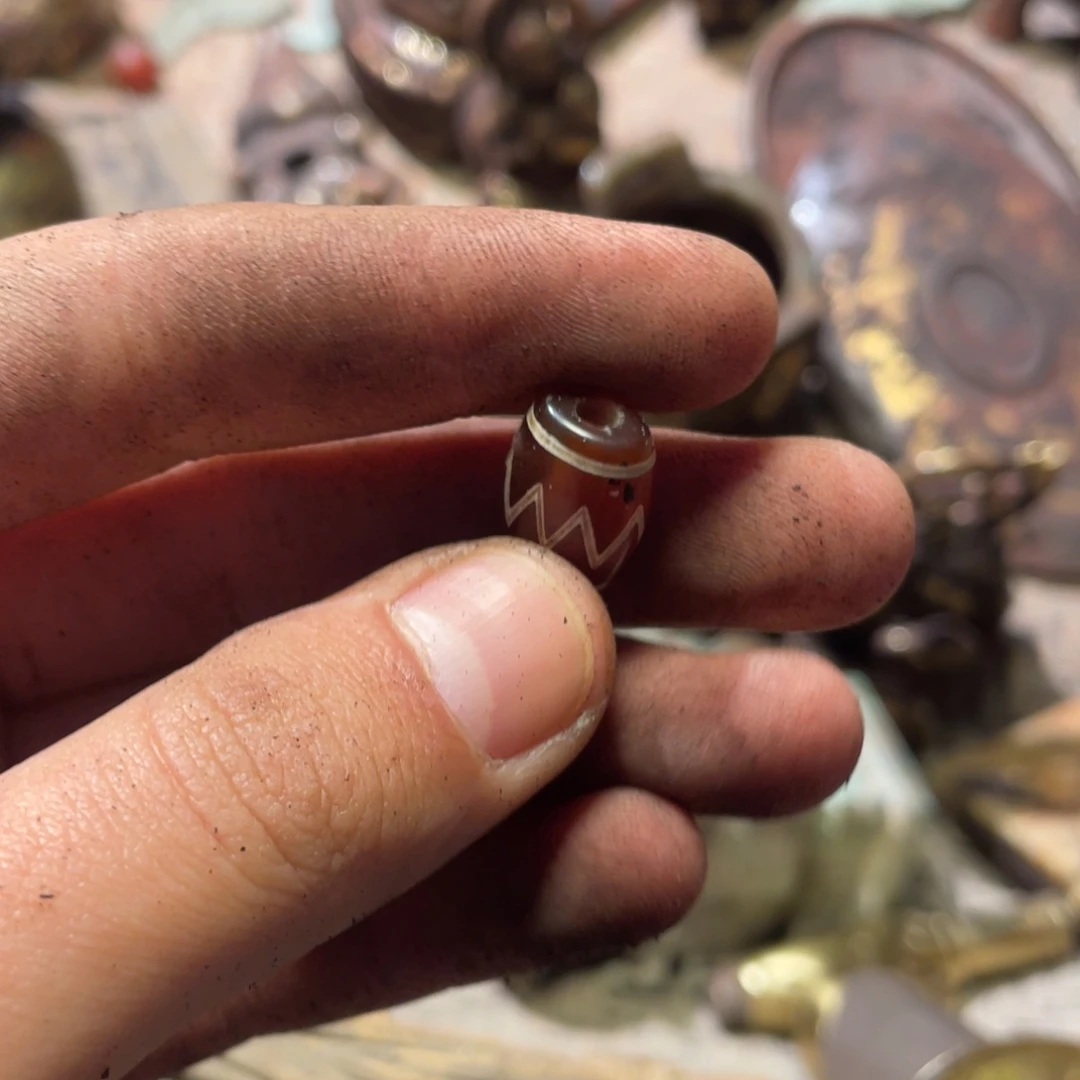 和田玉（青玉）颈饰未镶嵌