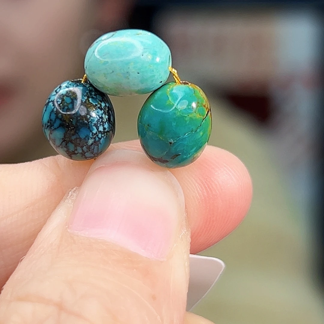 绿松石未镶嵌珠宝奇石