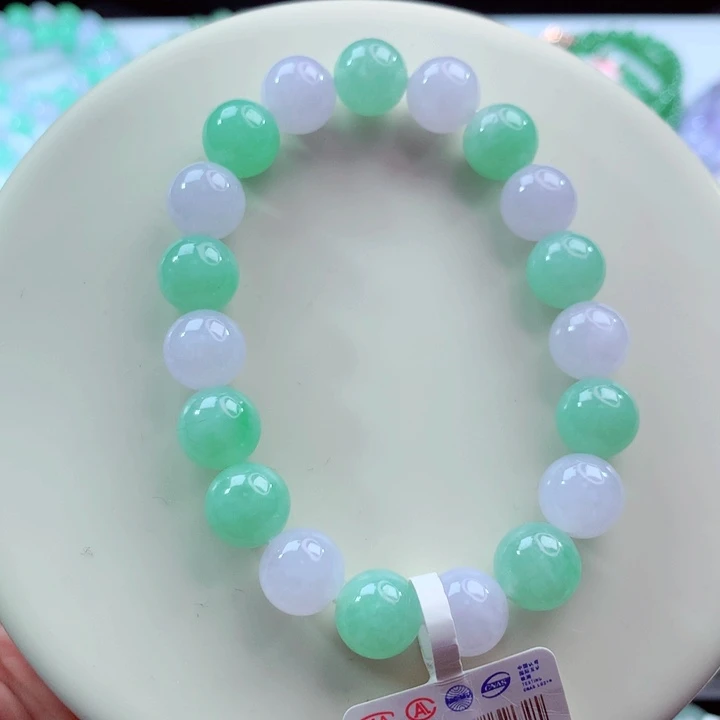 翡翠未镶嵌手链卡10