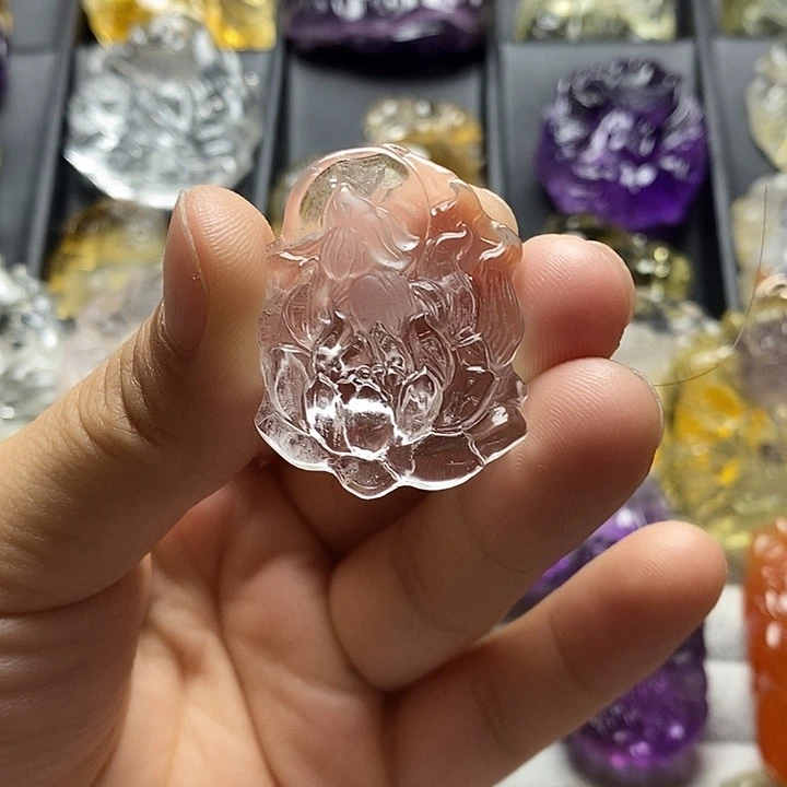 未镶嵌颈饰水晶水晶吊坠