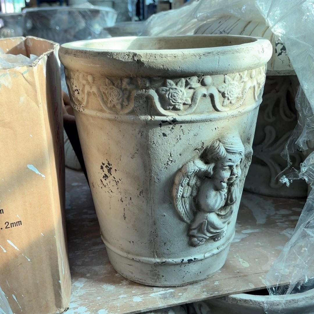 许纯的花房 孤品天使 复古白