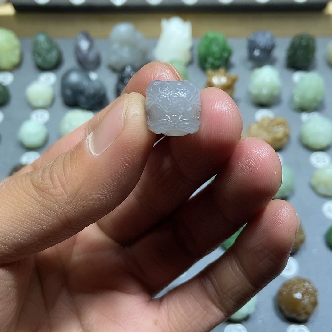 和田玉颈饰未镶嵌七***丶定制