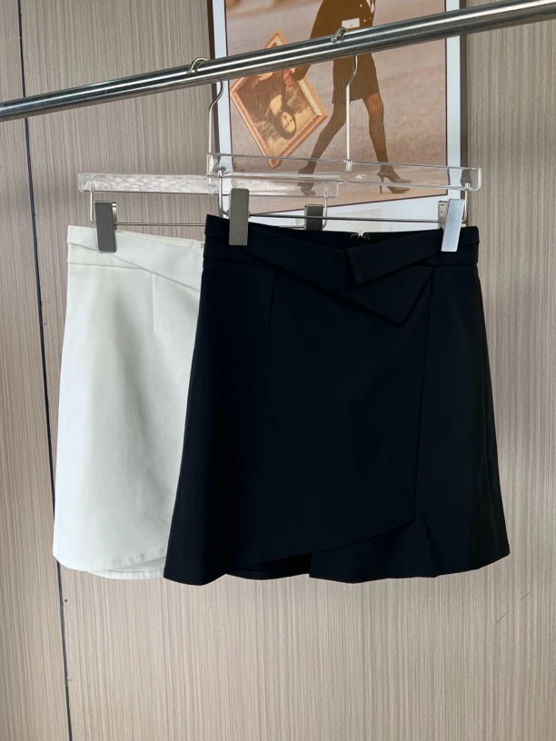 7397欧货品牌撤柜fg女装春夏新款时尚气质修身包臀A字短裙