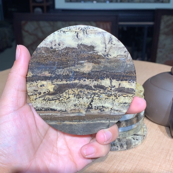 ，广西国画石摆件，收藏观赏