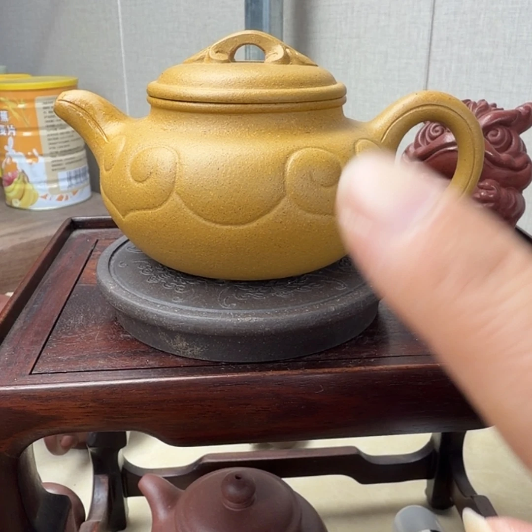 仿古如意壶220cc黄金段泥
