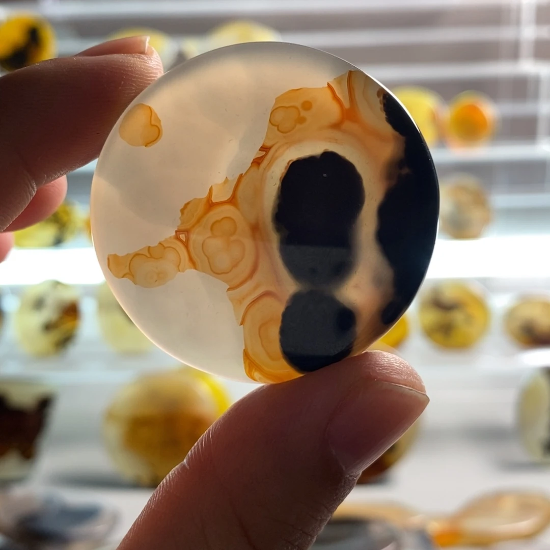 玛瑙/玉髓合金颈饰