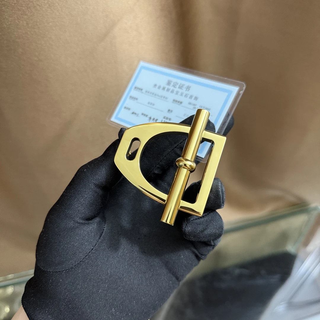 新款皮带扣头工字扣H字母爱马男士腰带扣头3.8配件替换扣高档卡扣