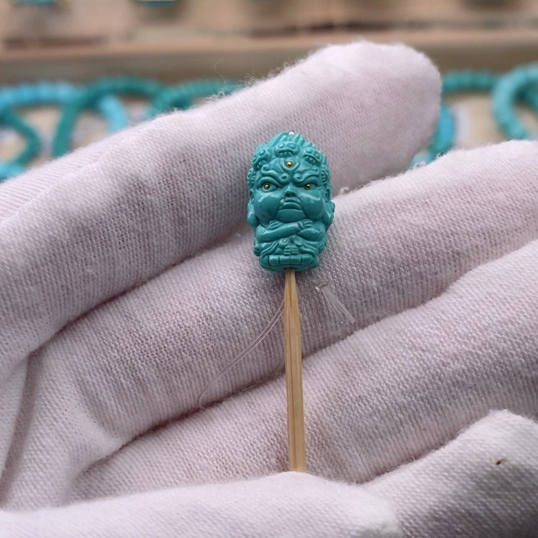 未镶嵌绿松石珠宝奇石