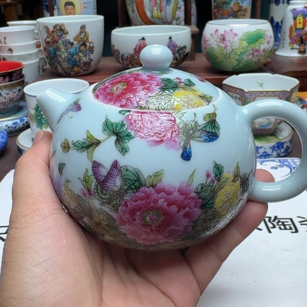 景德镇手工手绘展示