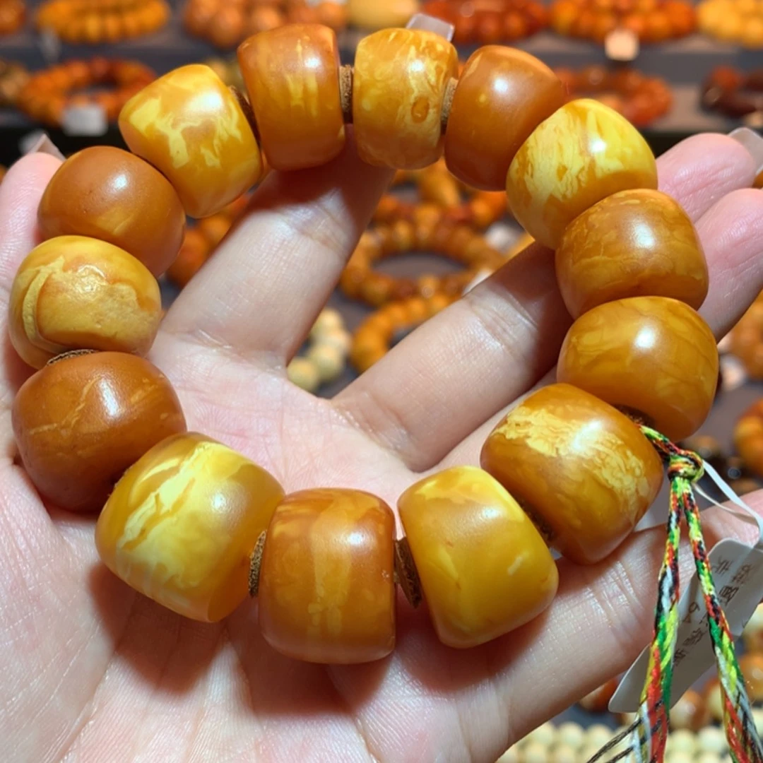 【闪购商品】手串蜜蜡未镶嵌蜜蜡手串