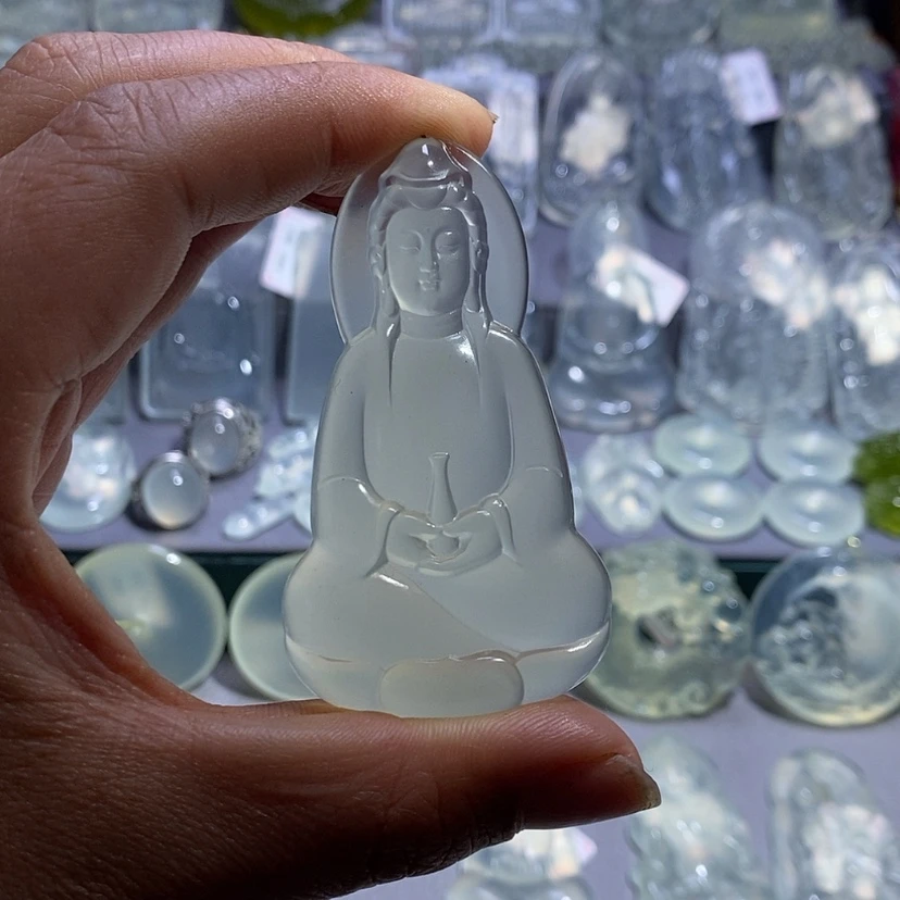 【闪购商品】岫玉未镶嵌颈饰公****店