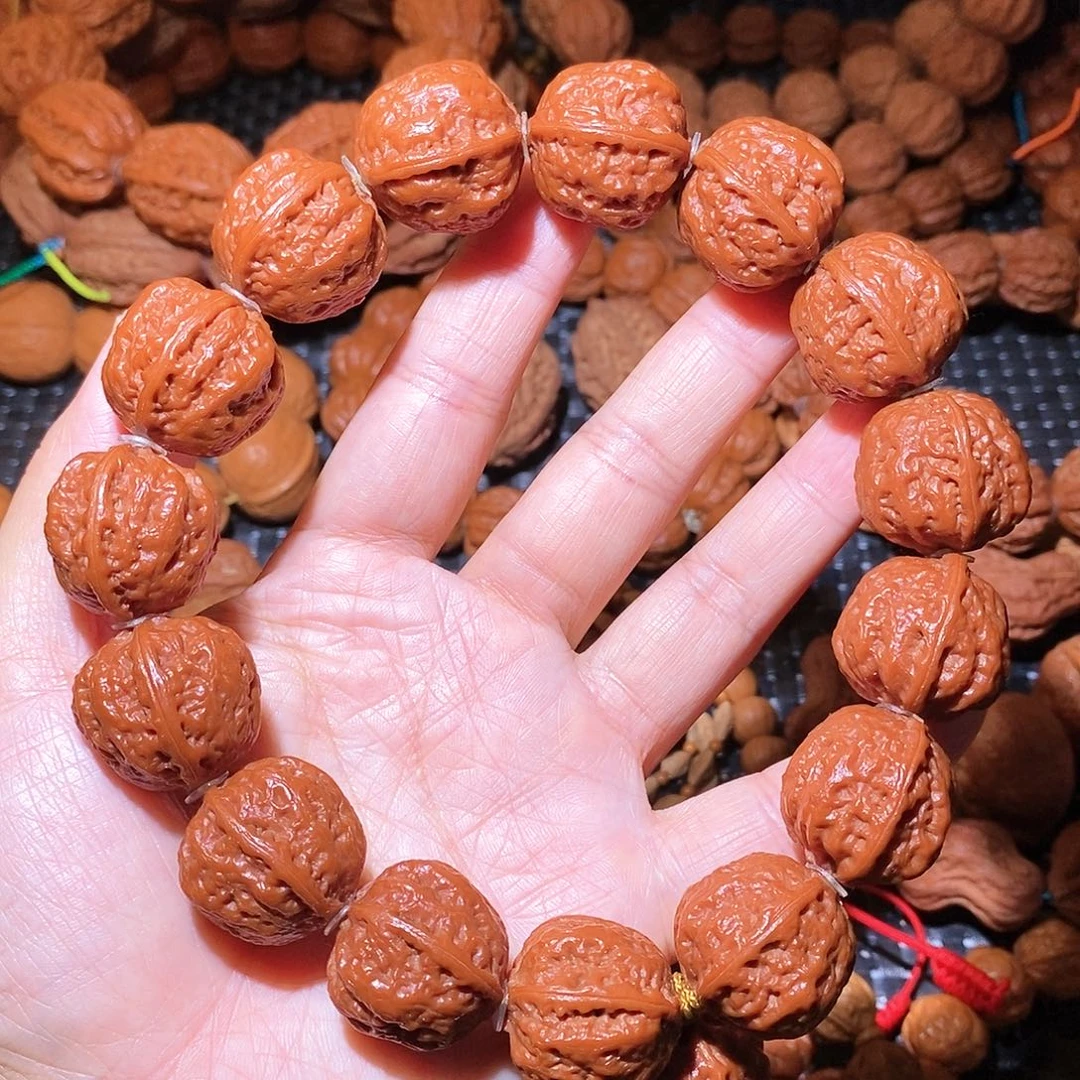 文玩核桃吊坠23尺方肚