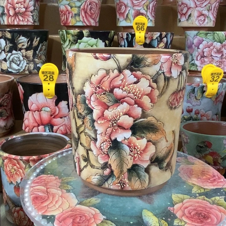 景德镇精品瑶晨美盆12.5/15.5