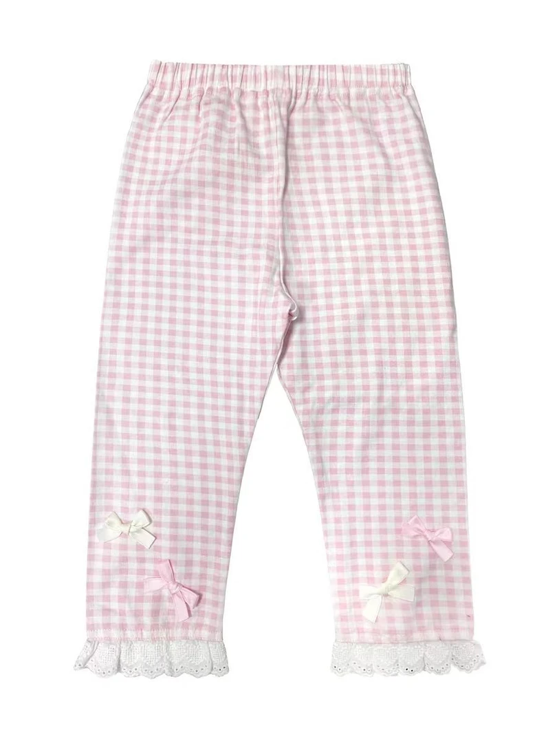 7861日系儿童弹力七分打底裤