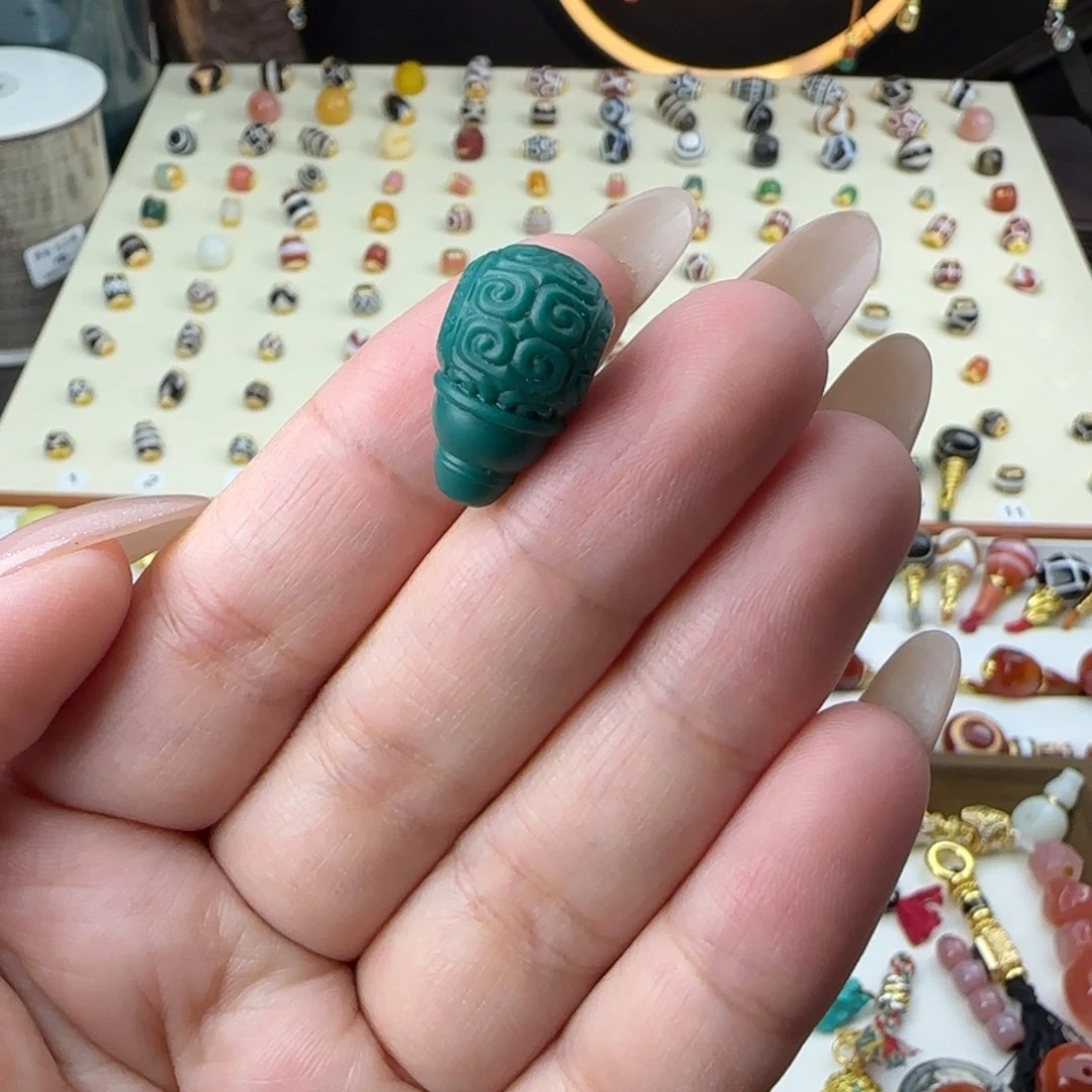 玛瑙/玉髓未镶嵌单珠顶珠配珠搭配