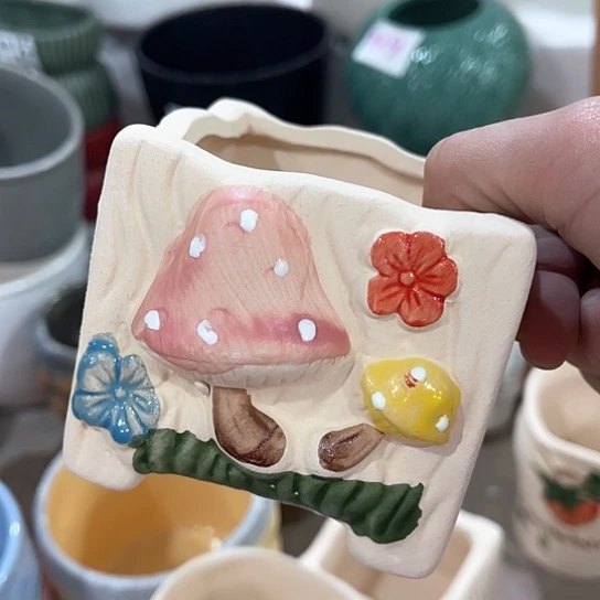 陶瓷外贸尾货多肉绿植陶瓷花盆