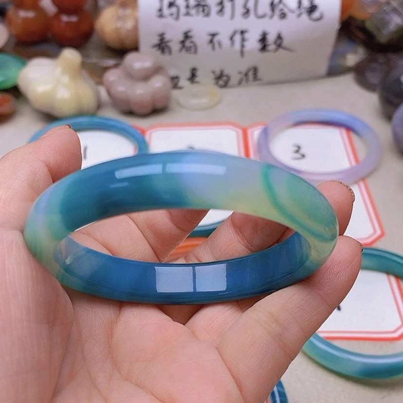 【闪购商品】未镶嵌玛瑙/玉髓珠宝半成品云**识