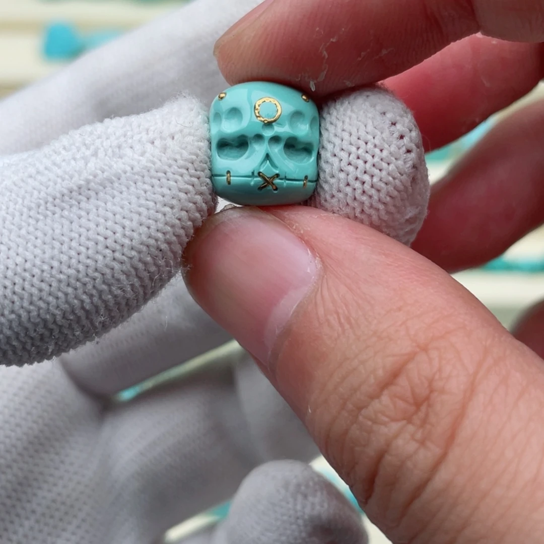 绿松石未镶嵌配饰