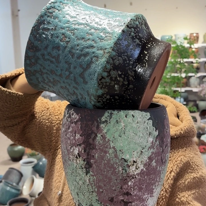 正品高21口18花盆