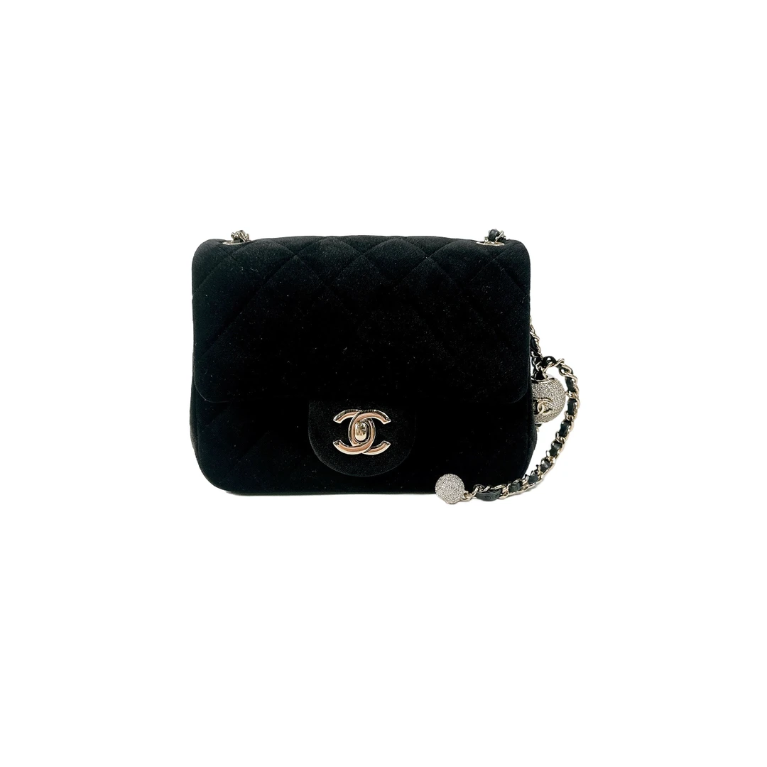 99新 Chanel/香奈儿 安洁利严选CF 金球方胖子/BK0164875 斜挎包