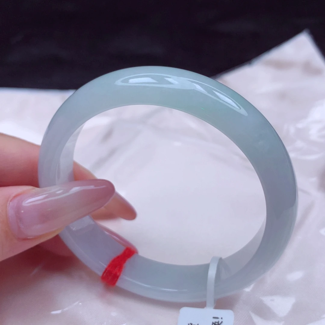 翡翠未镶嵌手镯手镯55