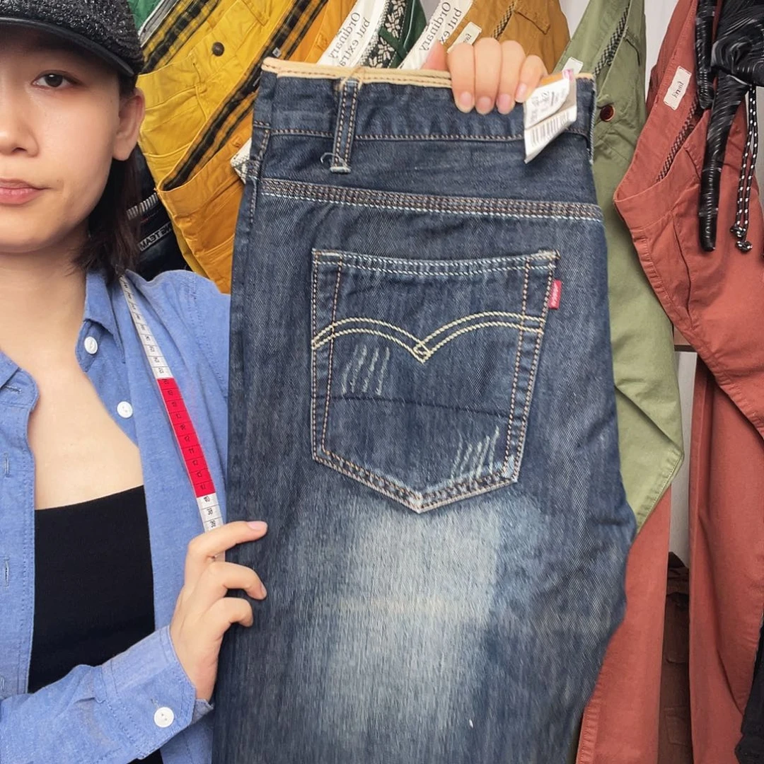 棉牛仔裤 89cm腰围