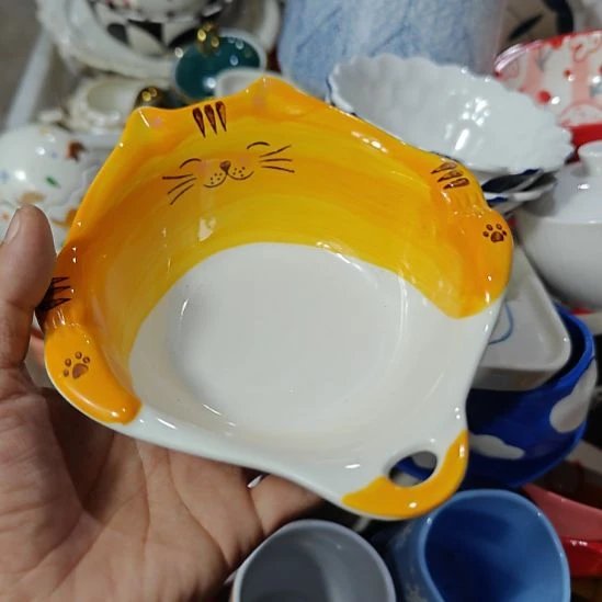 瓷片陶瓷杯碗盘微瑕介意慎拍